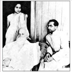 anil kumar chanda, rabindranath thakur and rani chanda