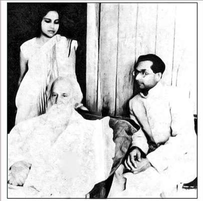 anil kumar chanda, rabindranath thakur and rani chanda
